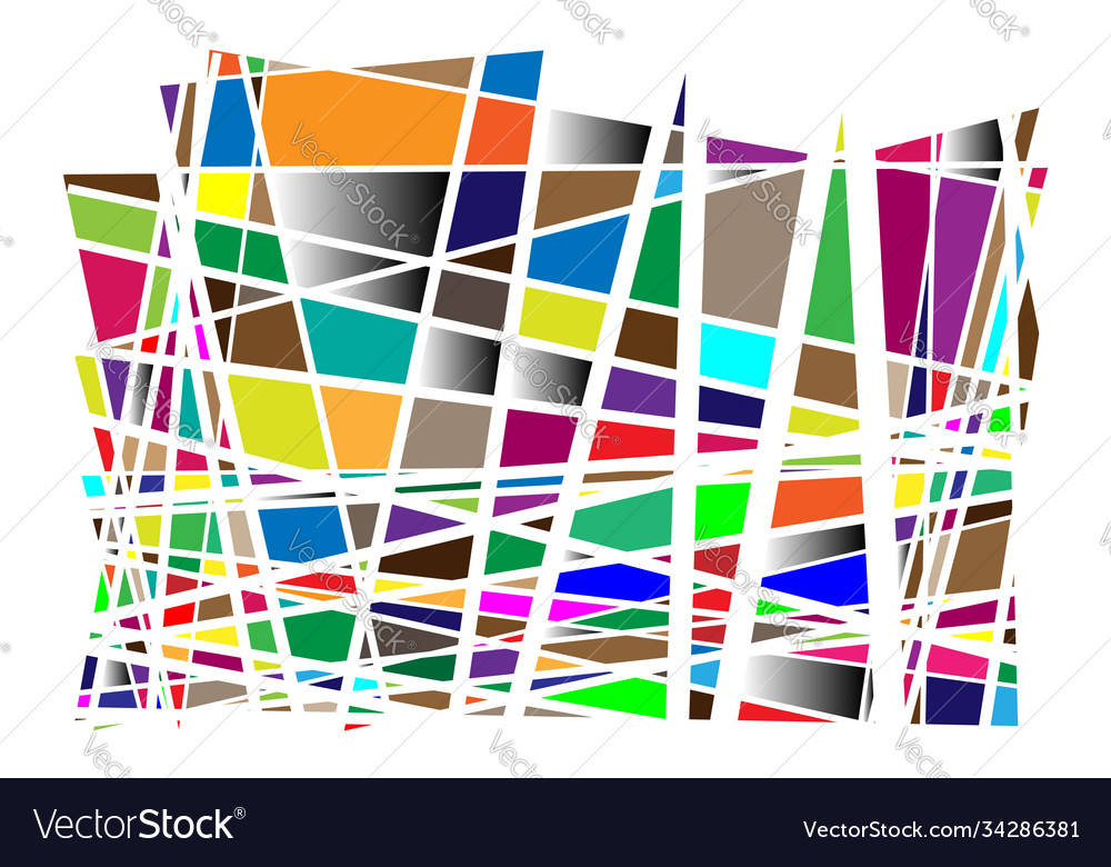 Noise glitch concept abstract colorful random vector image Noise glitch concept abstract colorful random