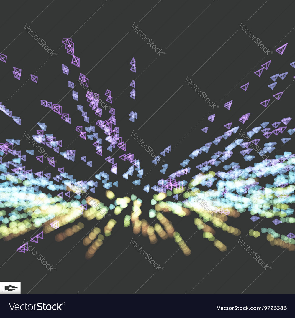 Dynamic background motion bokeh effect