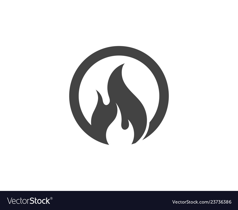 Fire flame Royalty Free Vector Image - VectorStock