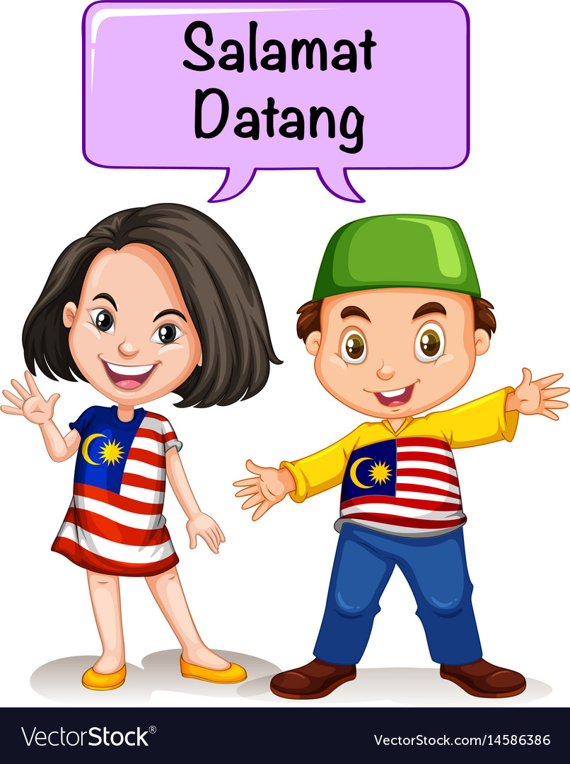 malaysia-boy-and-girl-saying-hello-royalty-free-vector-image