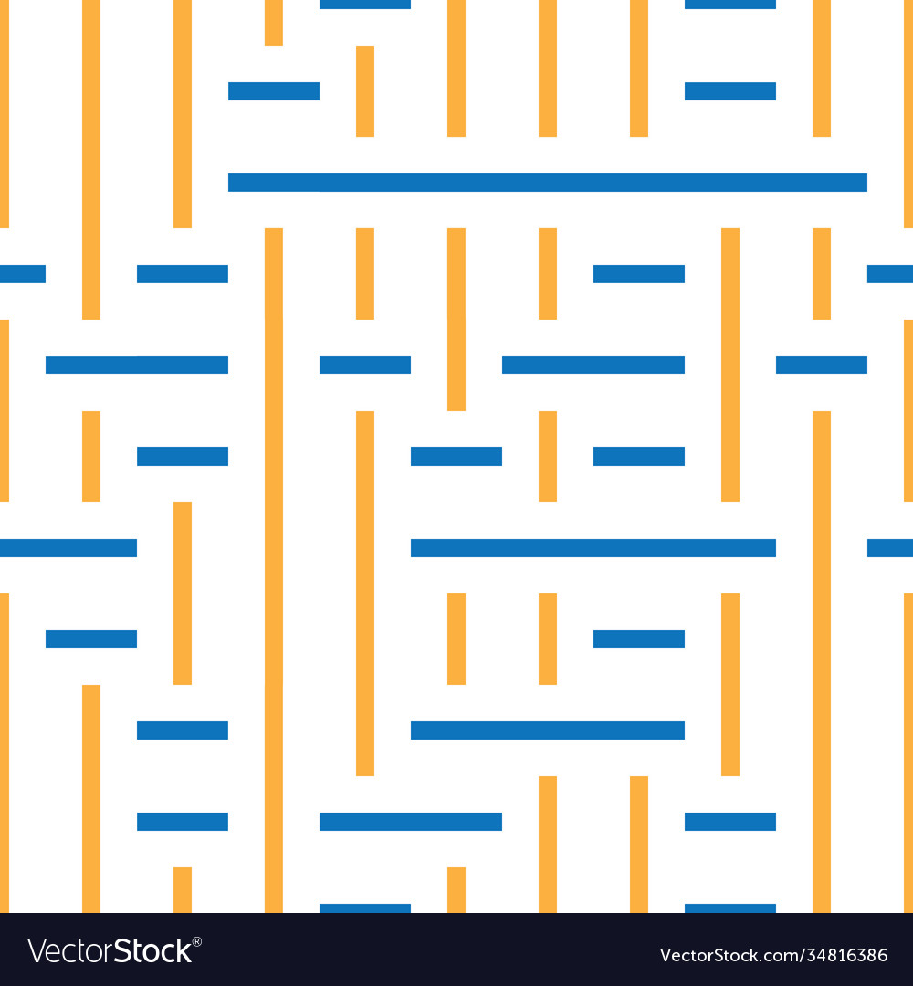 Seamless pattern with horizontal and vertical