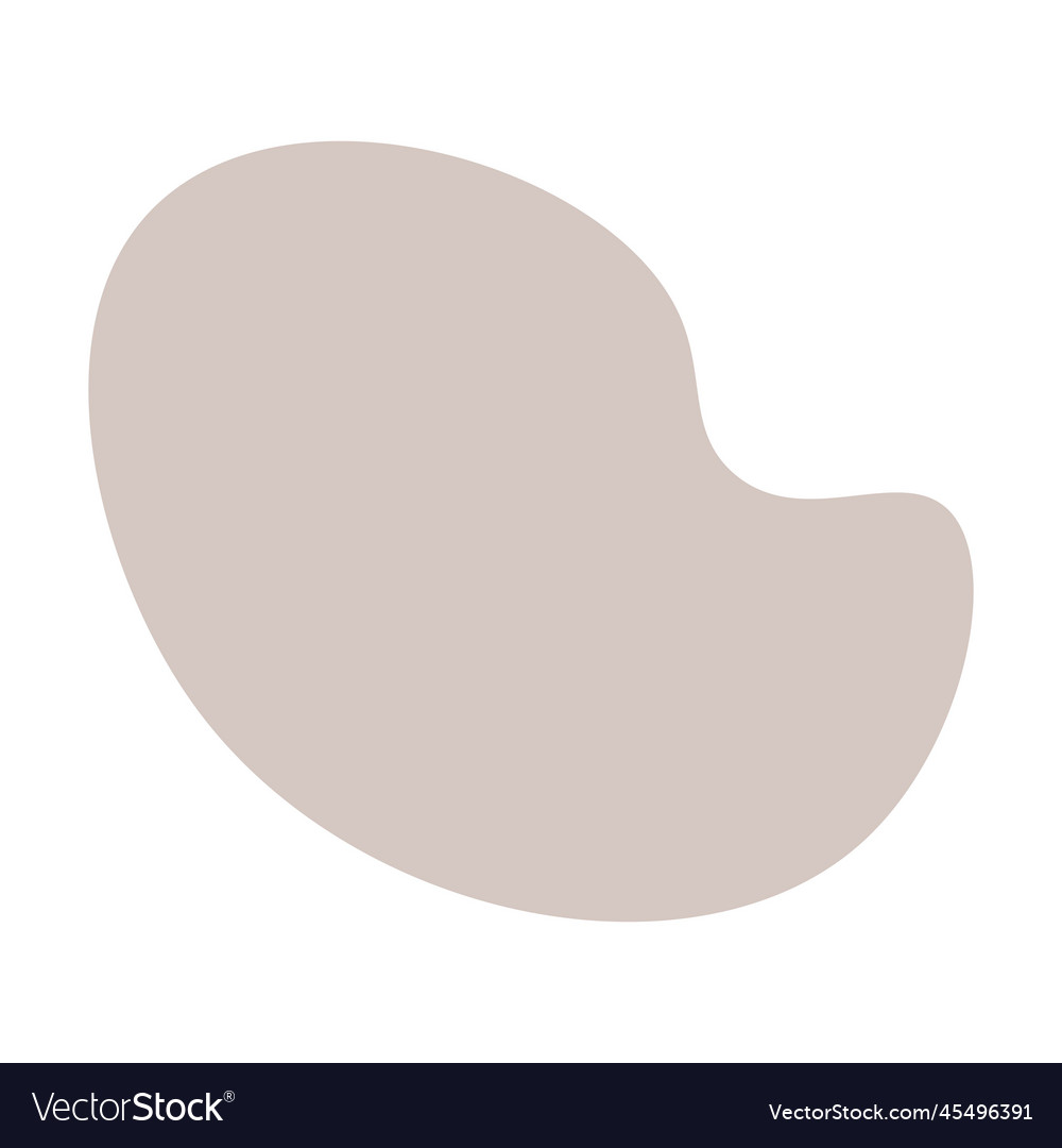 Abstract shape modern art design element Vector Image Abstract shape modern art design element