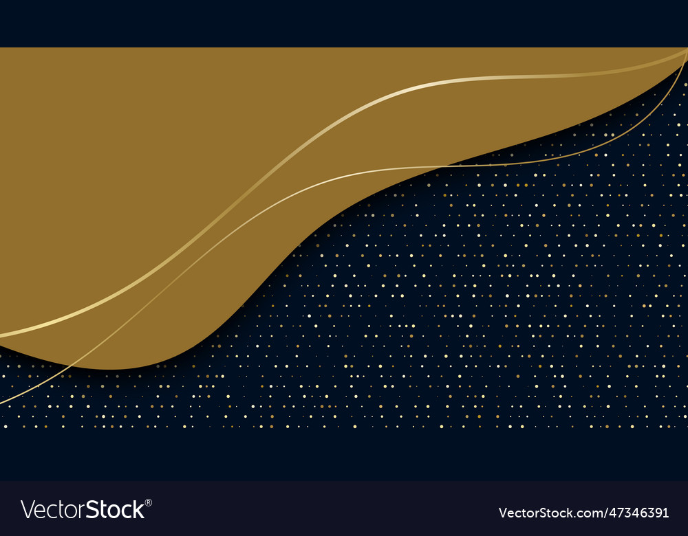 Abstract wave lines elements with glowing light vector image Abstract wave lines elements with glowing light
