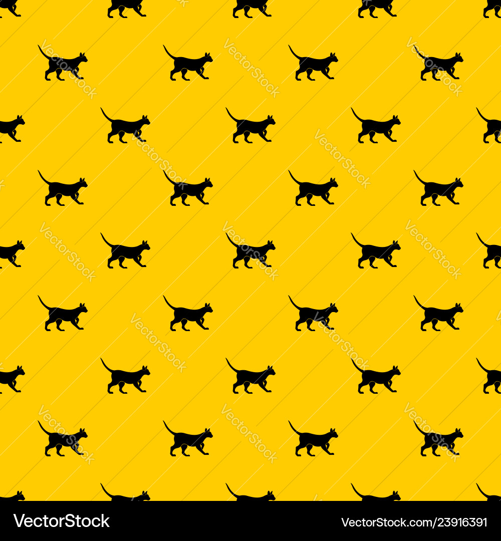 Cat pattern Royalty Free Vector Image - VectorStock