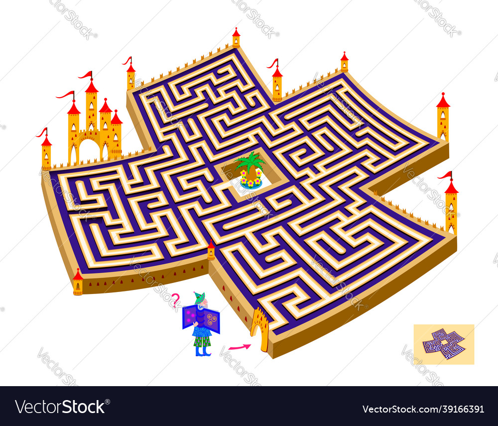 Labyrinth Maze Puzzle for Kids