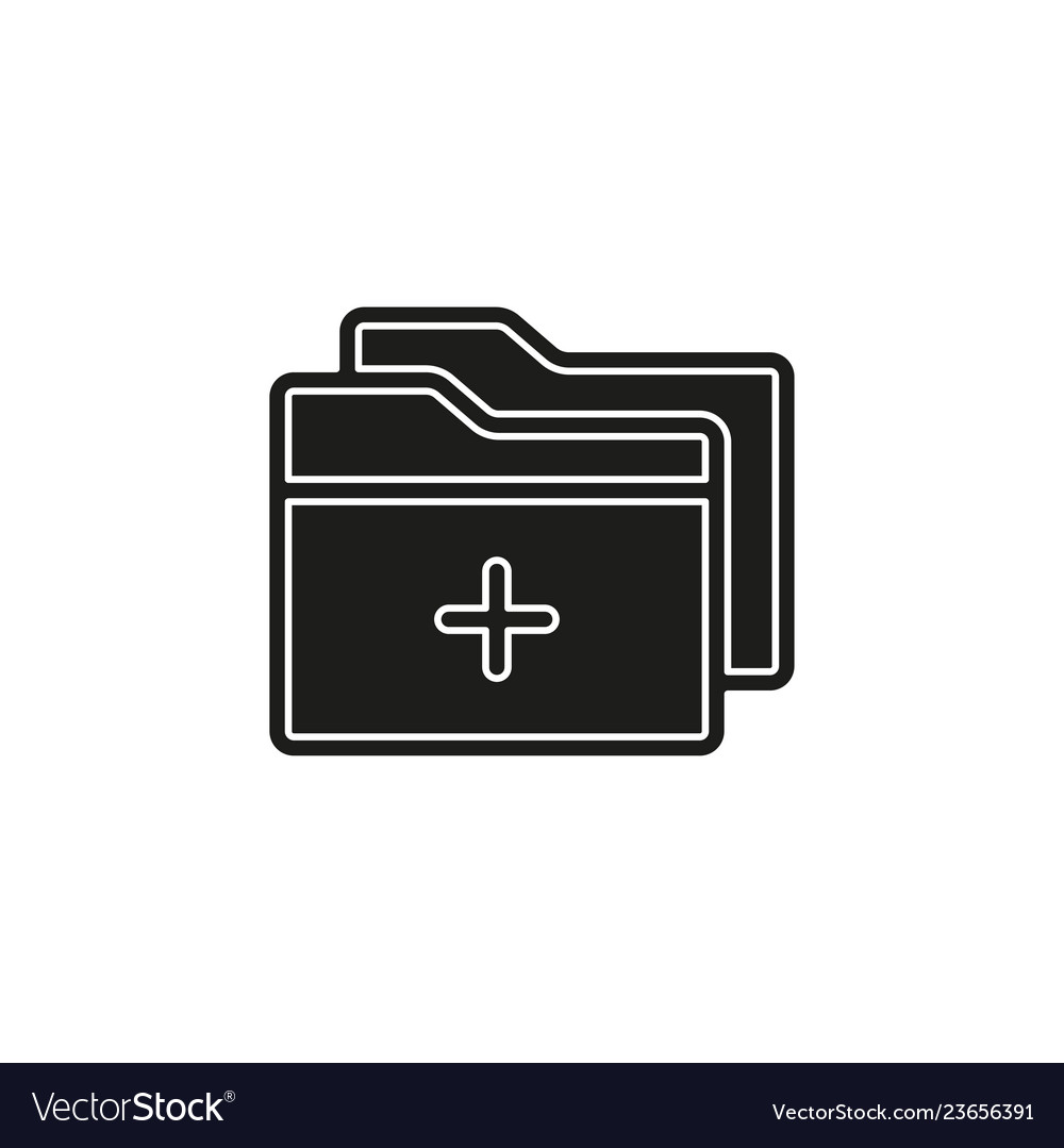 Simple add folder icon