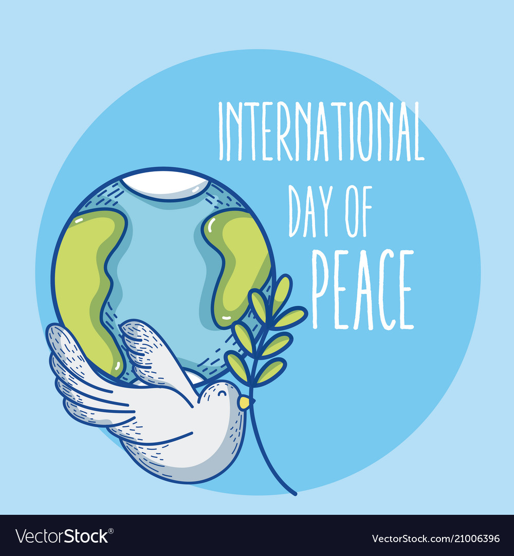 International day of peace Royalty Free Vector Image