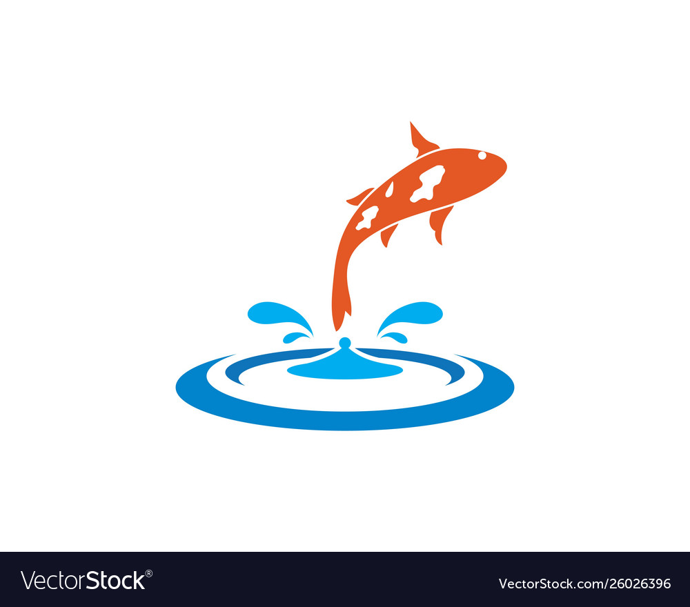 Koi fish logo