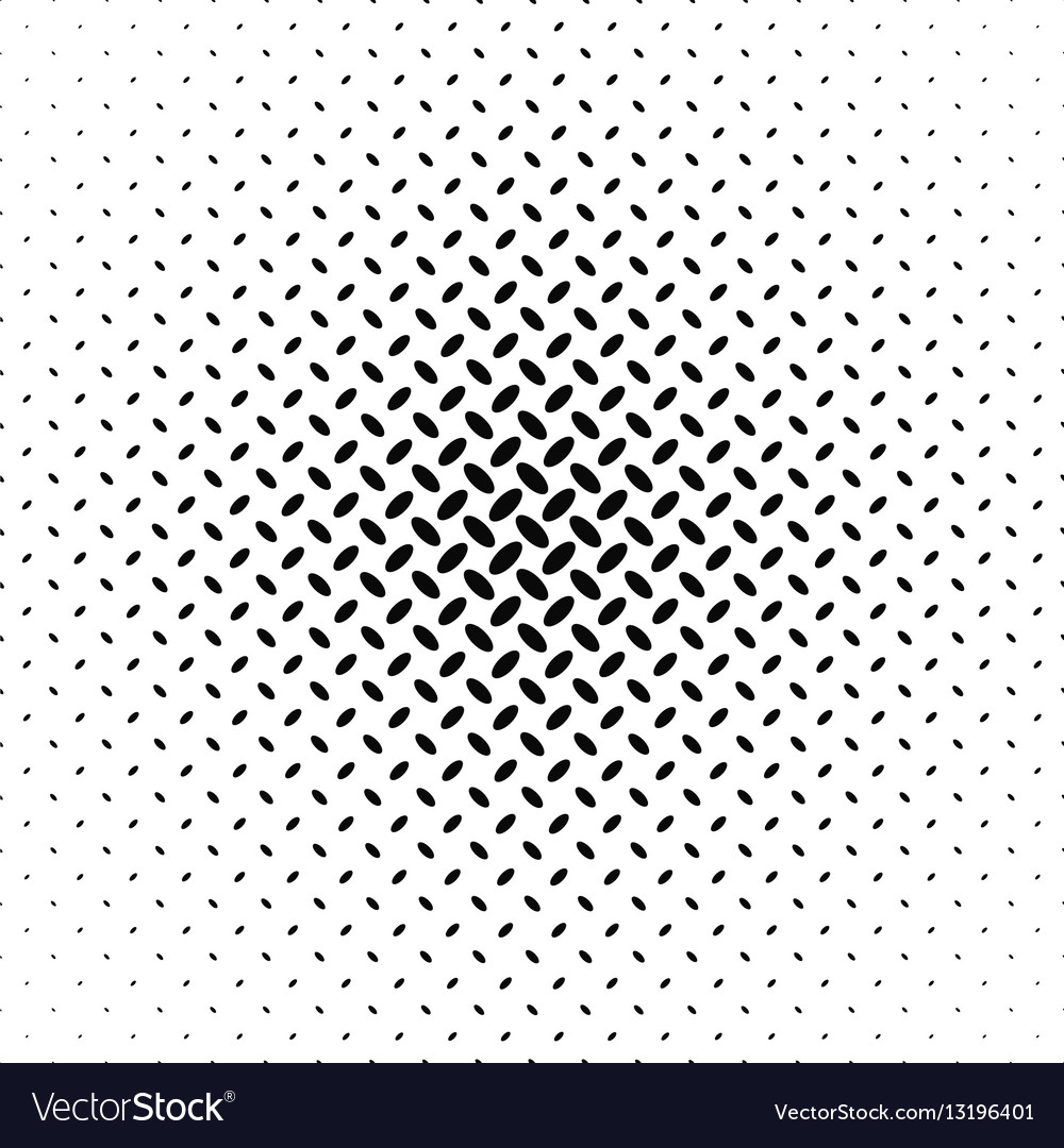 Abstract monochrome diagonal ellipse pattern
