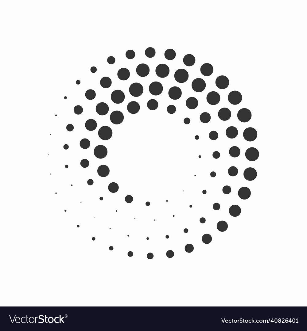 Dynamic Black Circle Speed Lines