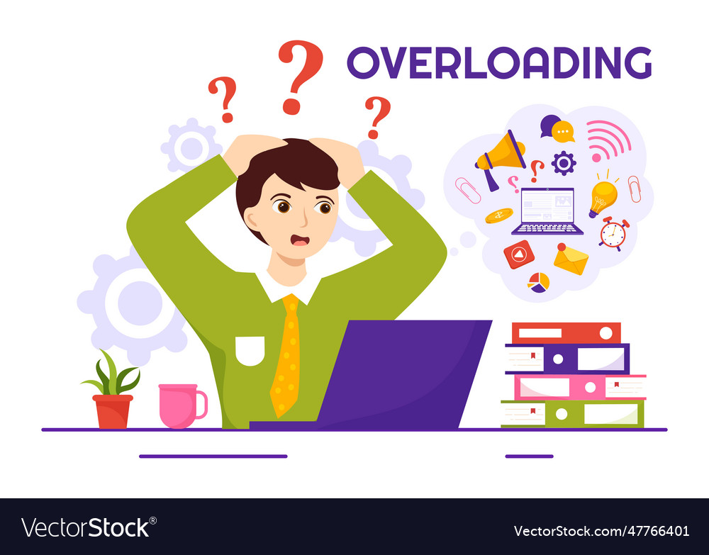 Overloading with busy work and multitasking