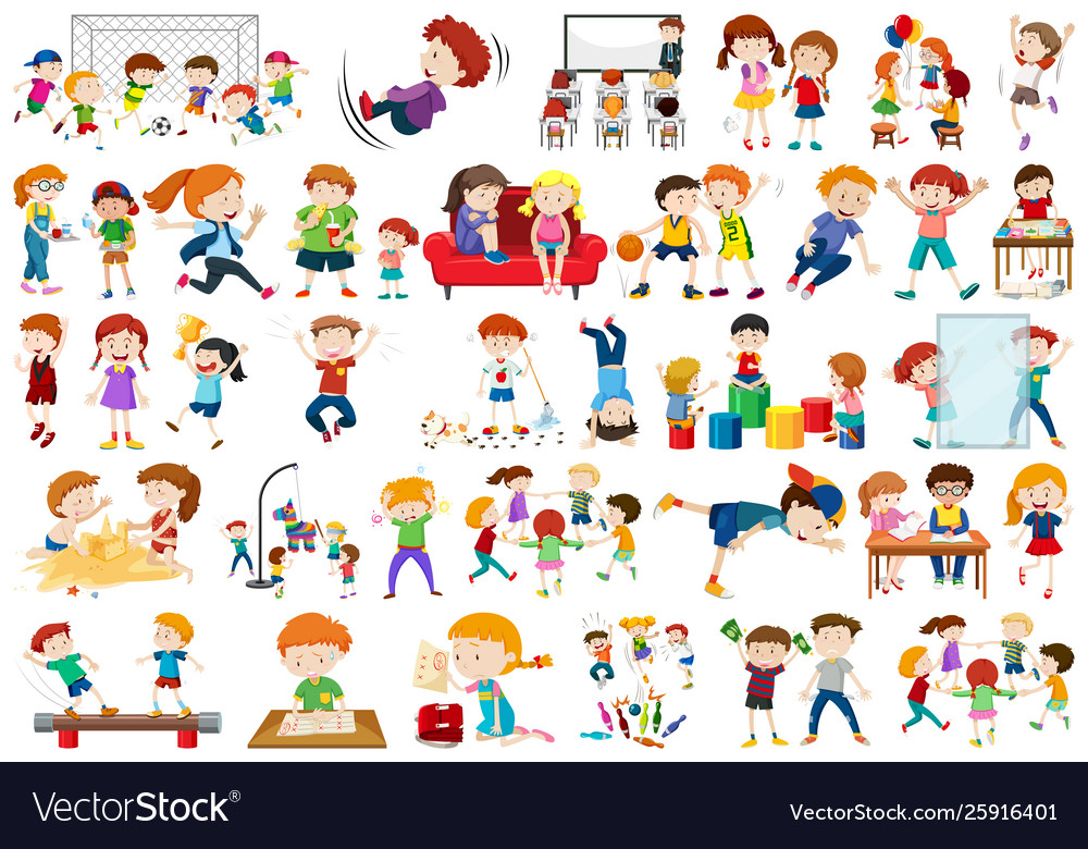 Set people character