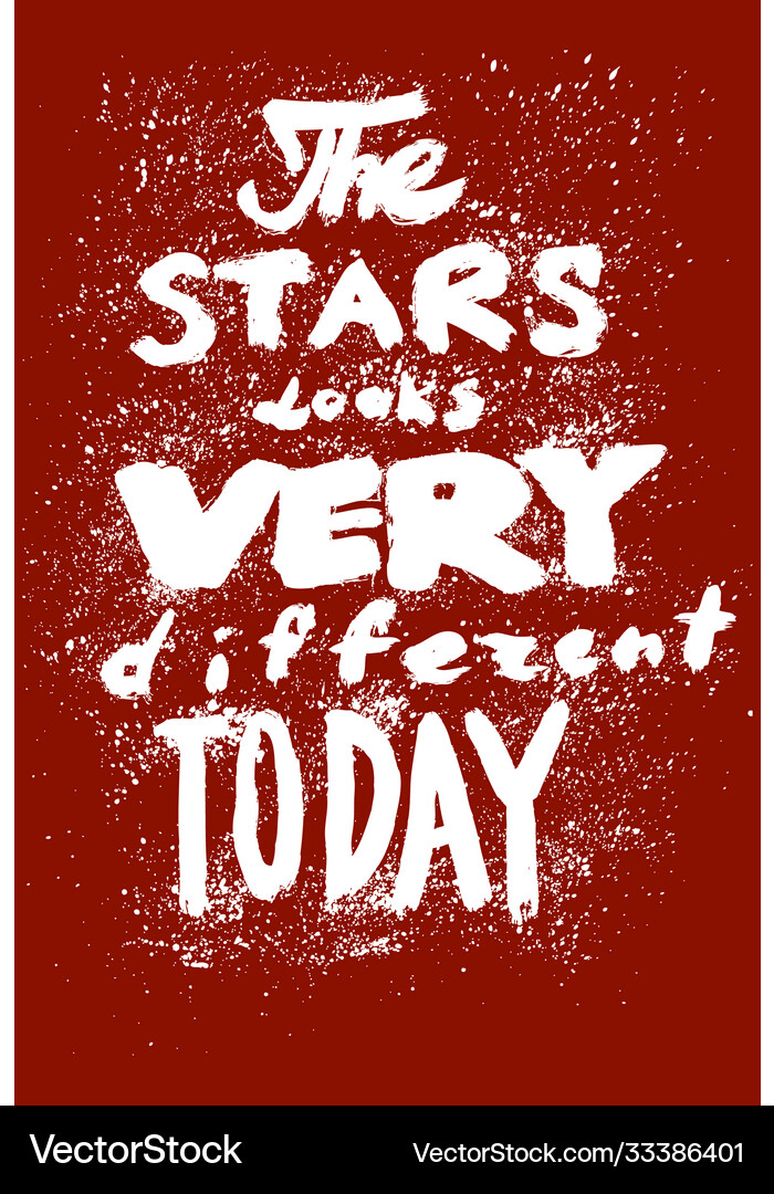 Typography Poster Design Concept Royalty Free Vector Image