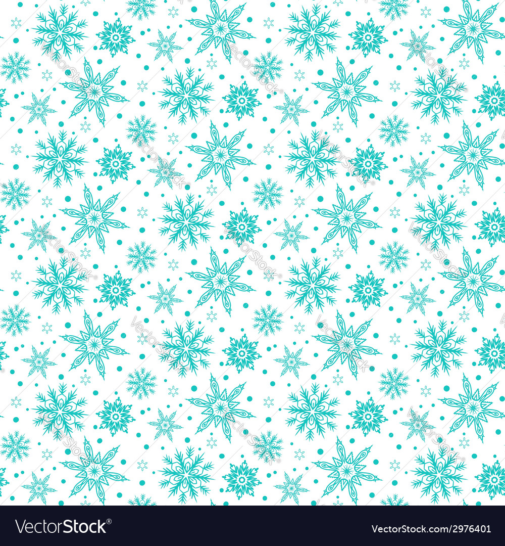 Winter Snowflake Pattern