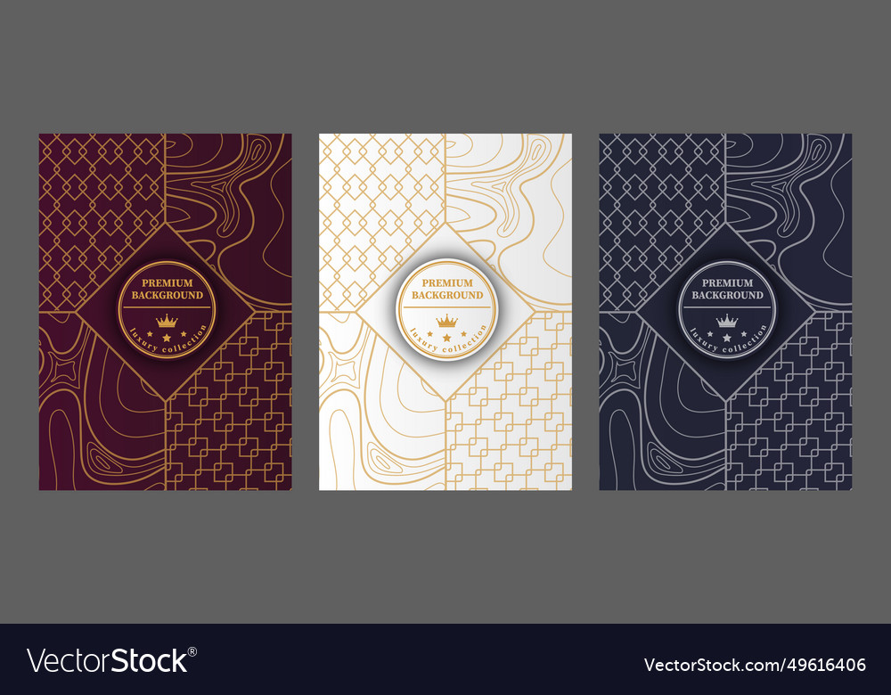 A luxurious pattern set of spectacular patterns