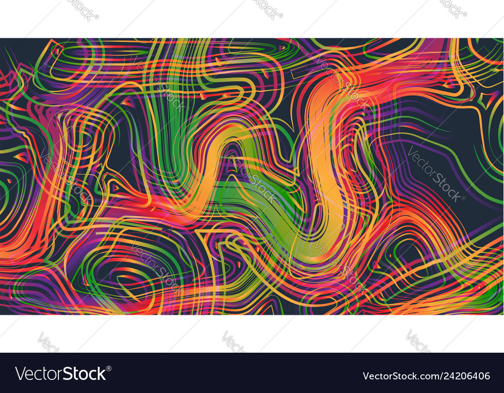 Dynamic Abstract World Map