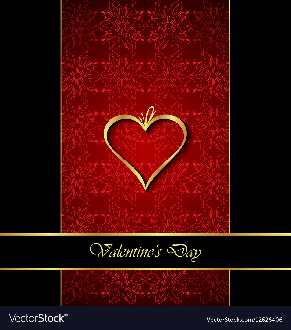 Elegante klassische Valentinstag Hintergrund