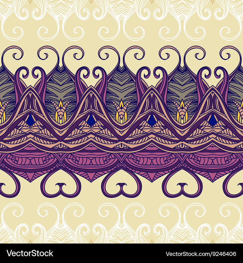 Seahwk Pattern Seaweed seamless pattern Royalty Free Vector Image