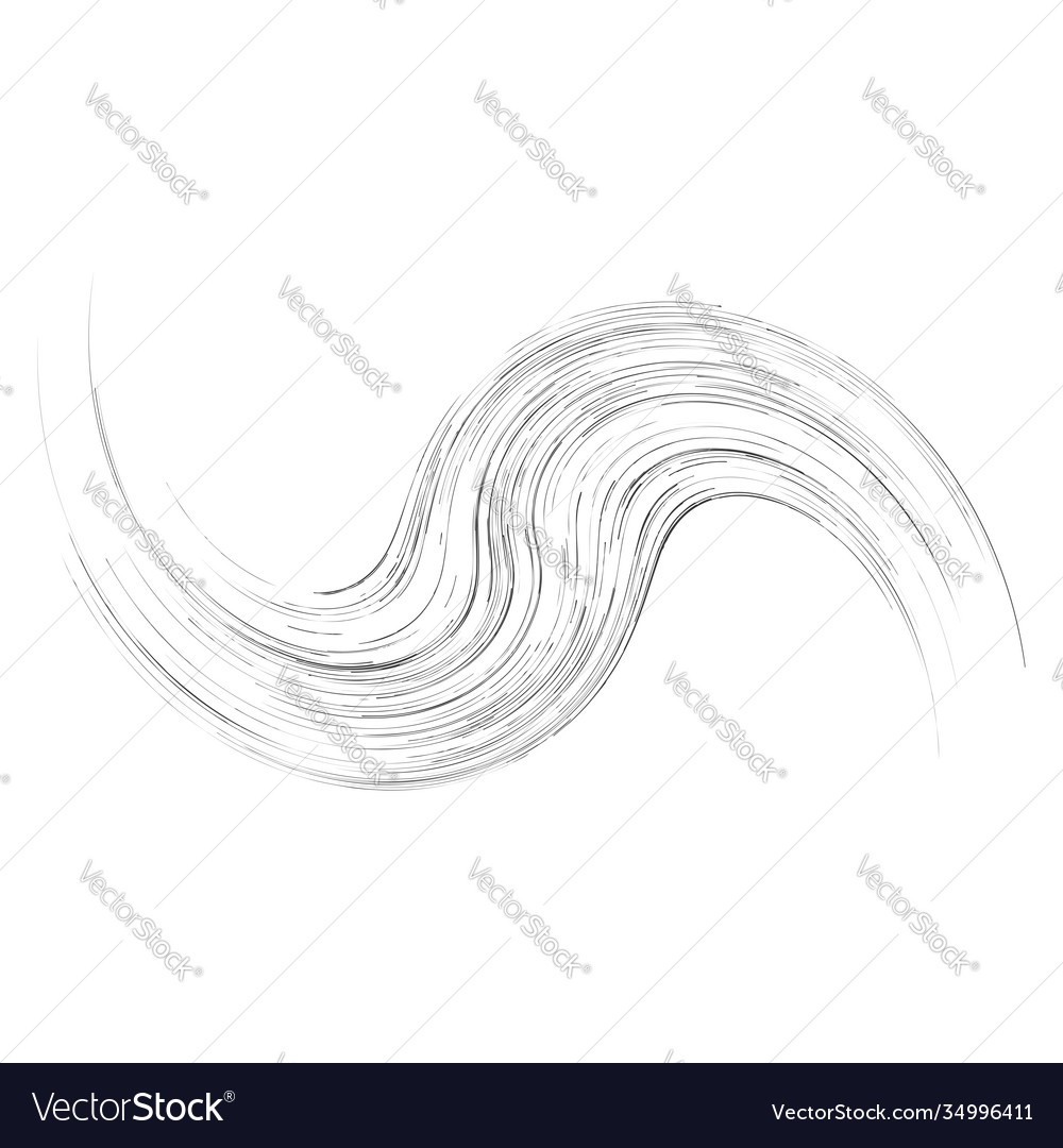 Cycle design element with contort spin effect