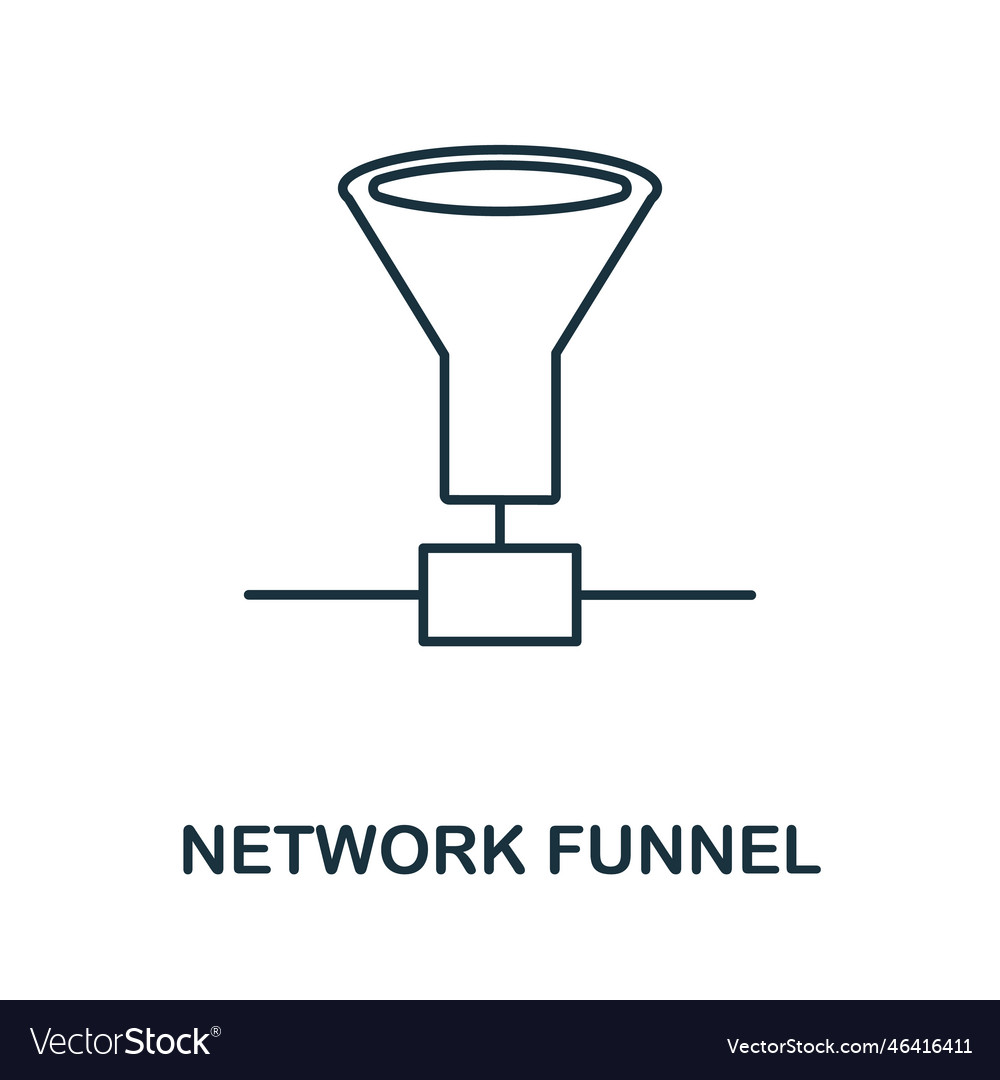 Email virus line icon simple element from vector image Email virus line icon simple element from