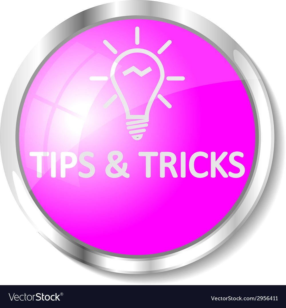 Pink web button