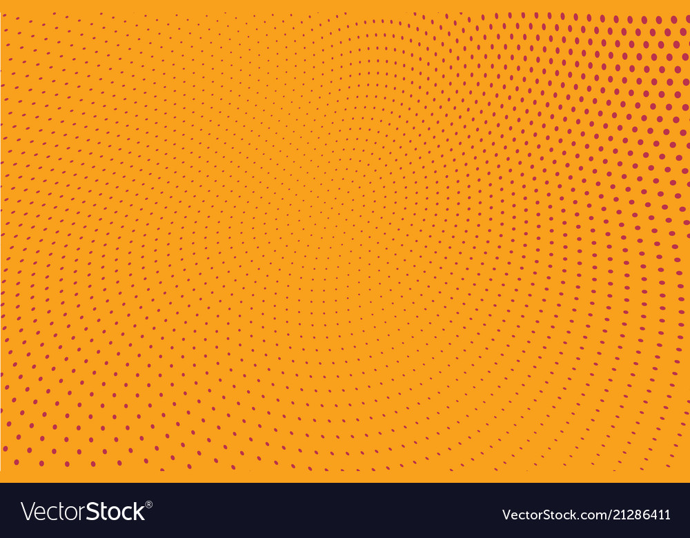 Red halftone circle background