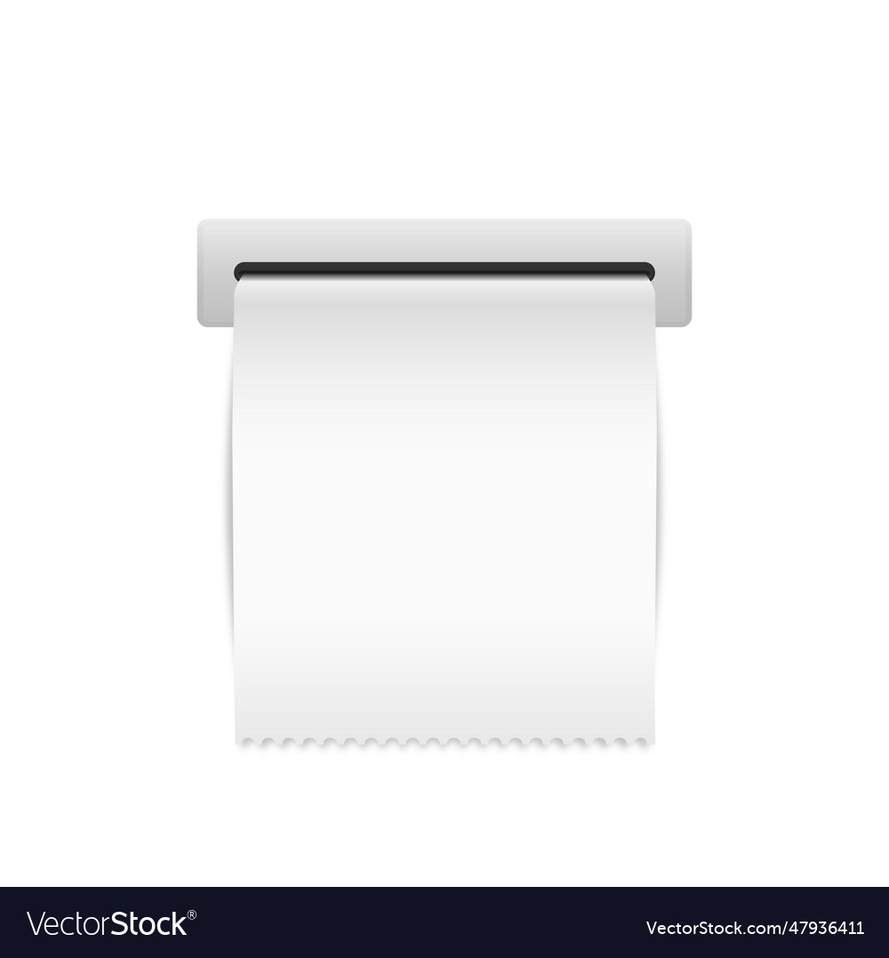 Sales printed receipt bill template