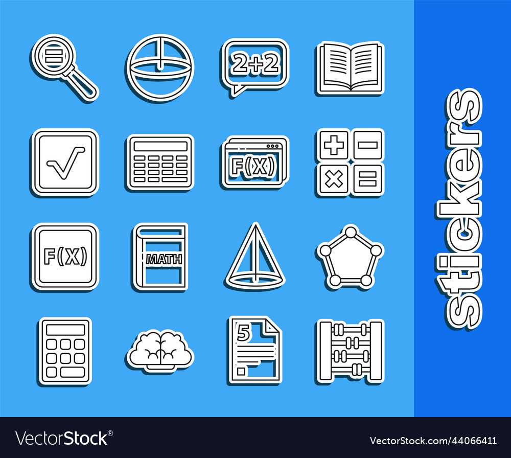 Set line graph schedule chart diagram geometric vector image Set line graph schedule chart diagram geometric