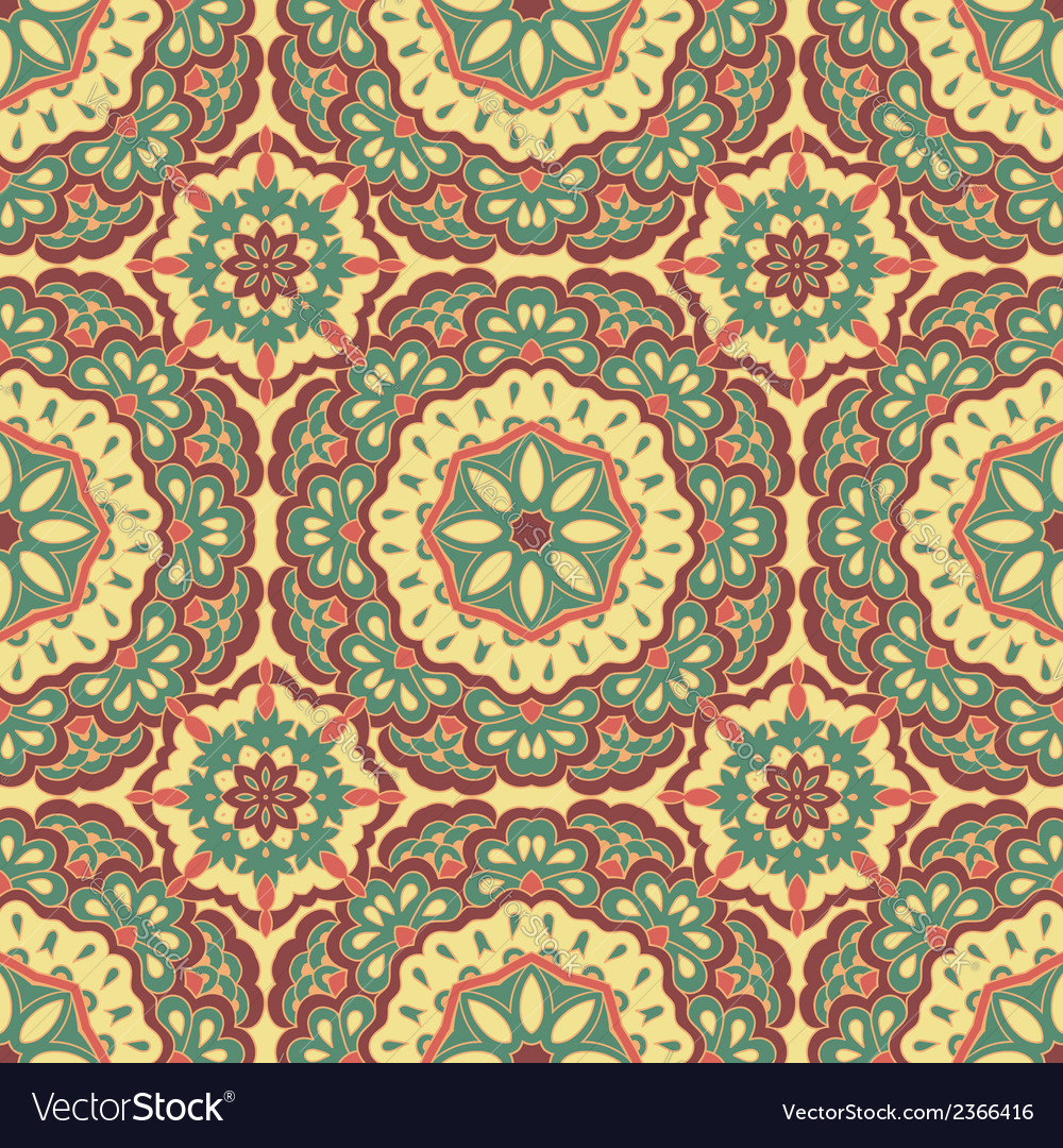 Arabesque seamless pattern