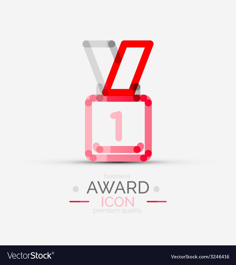 Award icon logo