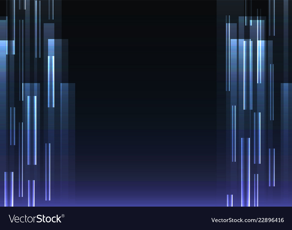 Blue overlap pixel speed abstract background vector image Blue overlap pixel speed abstract background