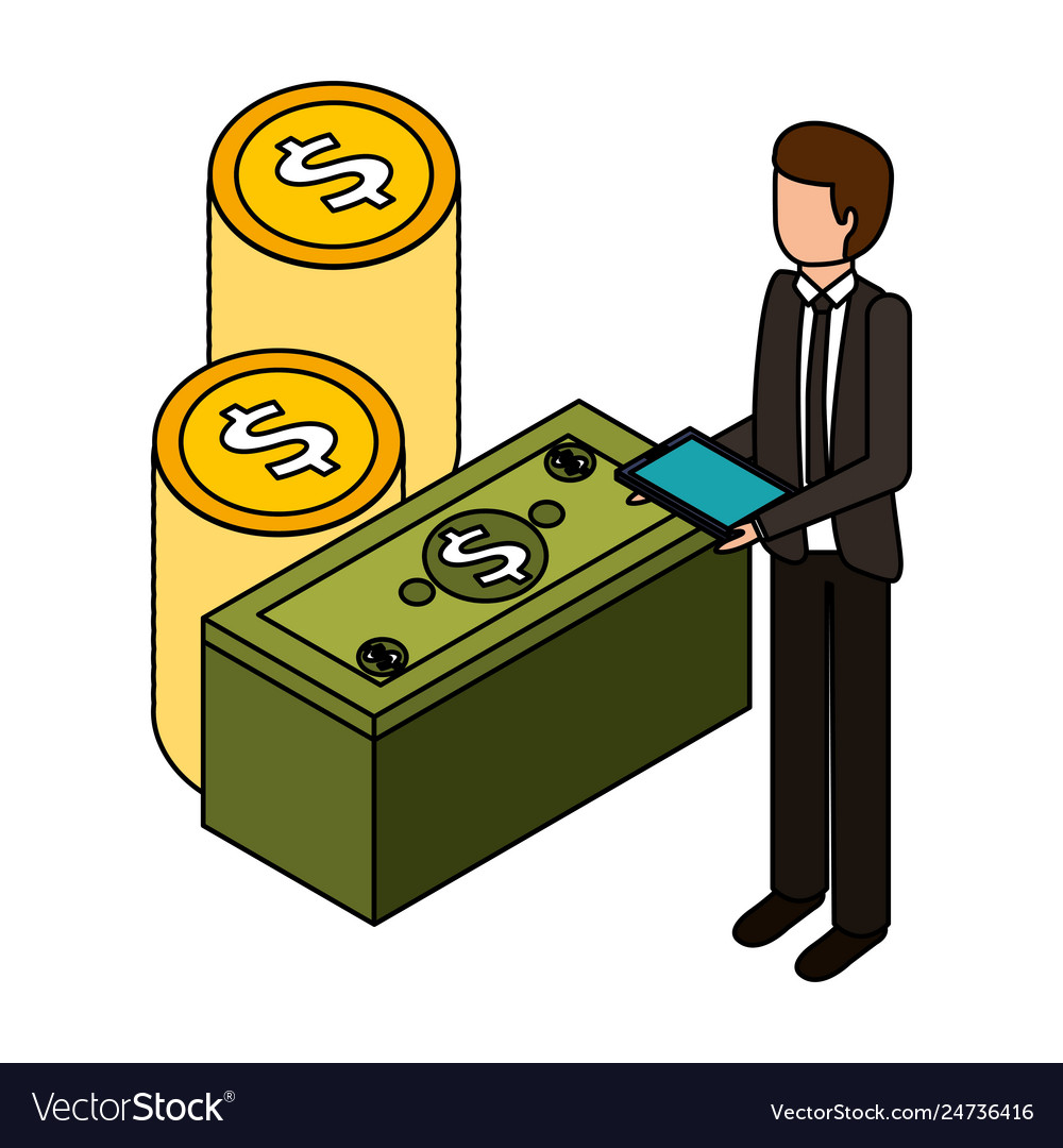 Finanzmittel für Unternehmen vector image Finanzmittel für Unternehmen