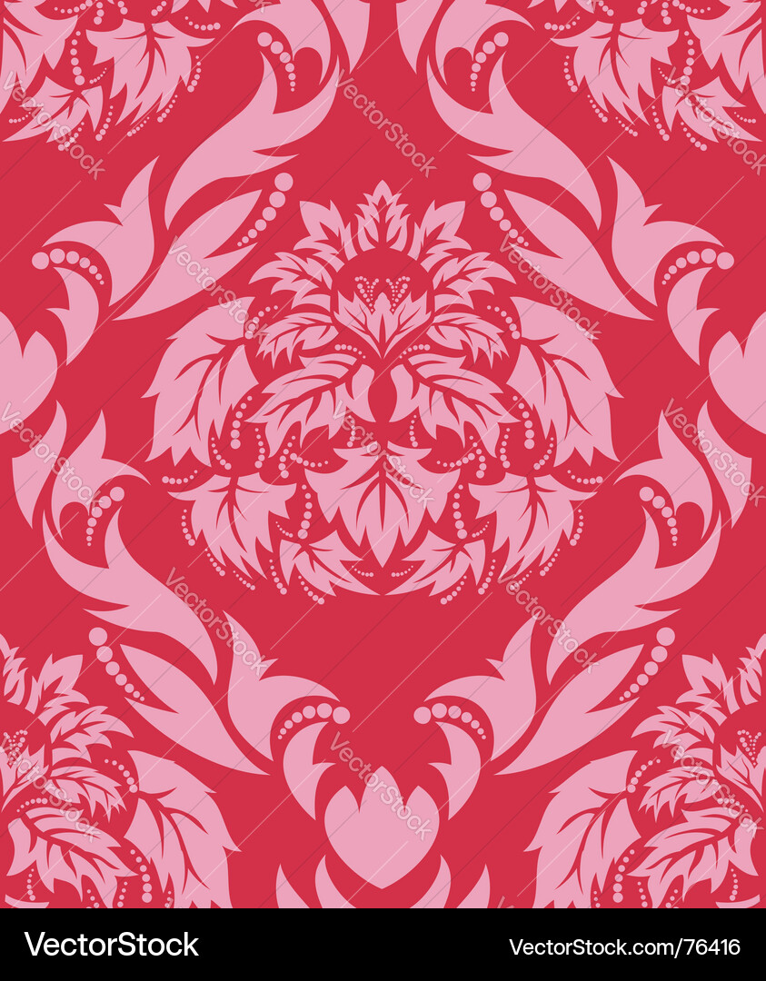 Damask Pattern Free Vector Damask pattern Royalty Free Vector Image - VectorStock