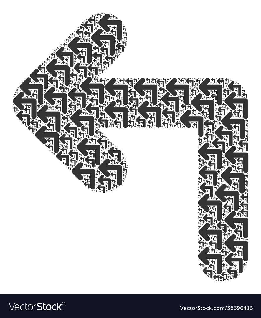 Links Recursion Mosaik selbst Elemente vector image Links Recursion Mosaik selbst Elemente