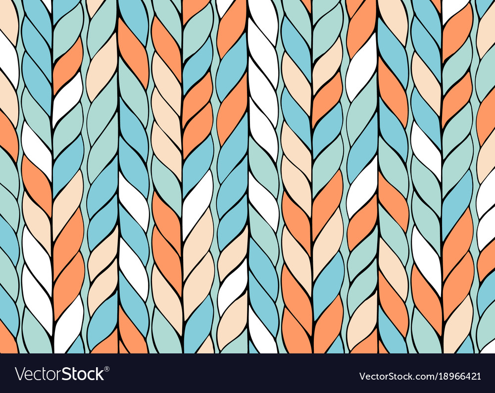 Background with diagonal braids endless stylish