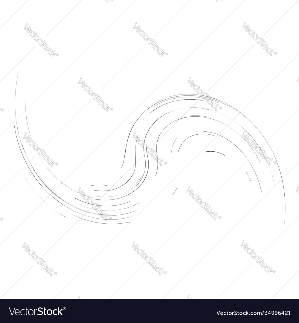 Cycle design element with contort spin effect