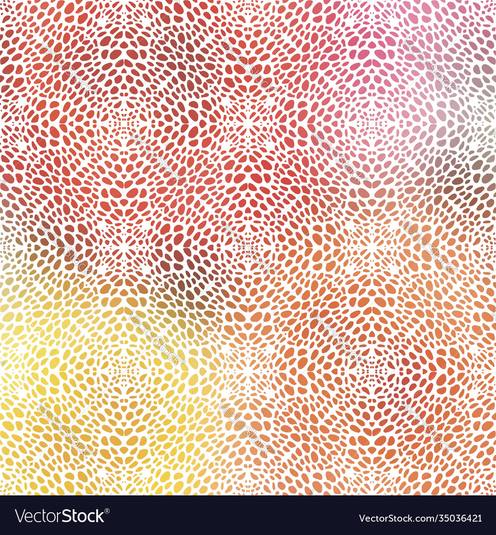 Elegant retro seamless pattern with colorful drops vector image Elegant retro seamless pattern with colorful drops