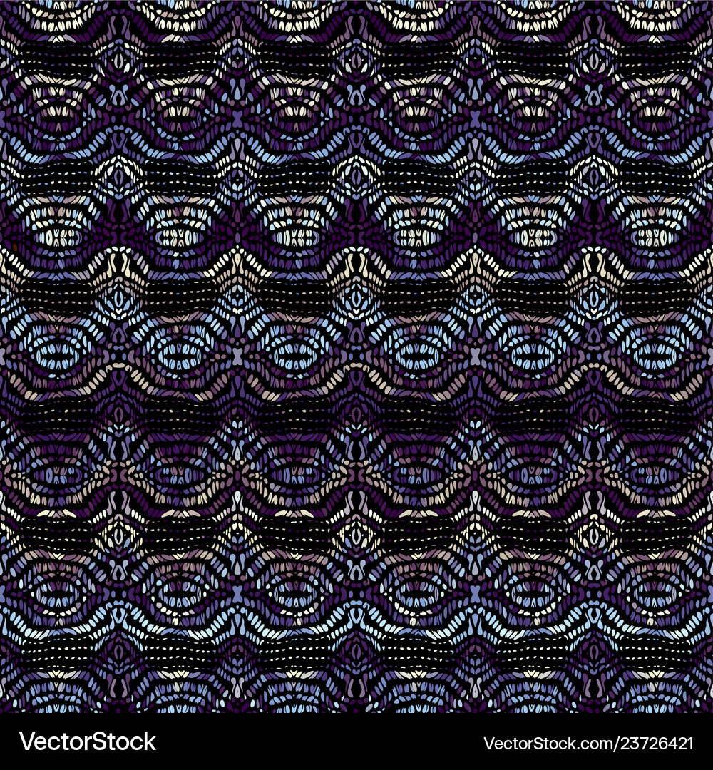Ethnic tribal pattern seamless art image Vector Image