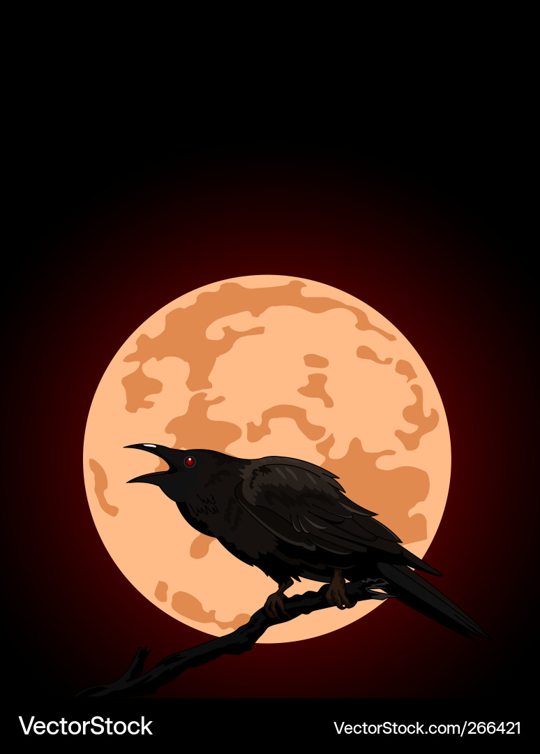 Full moon Royalty Free Vector Image - VectorStock