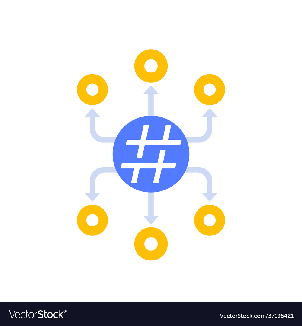 Hashtag Social Media Symbol