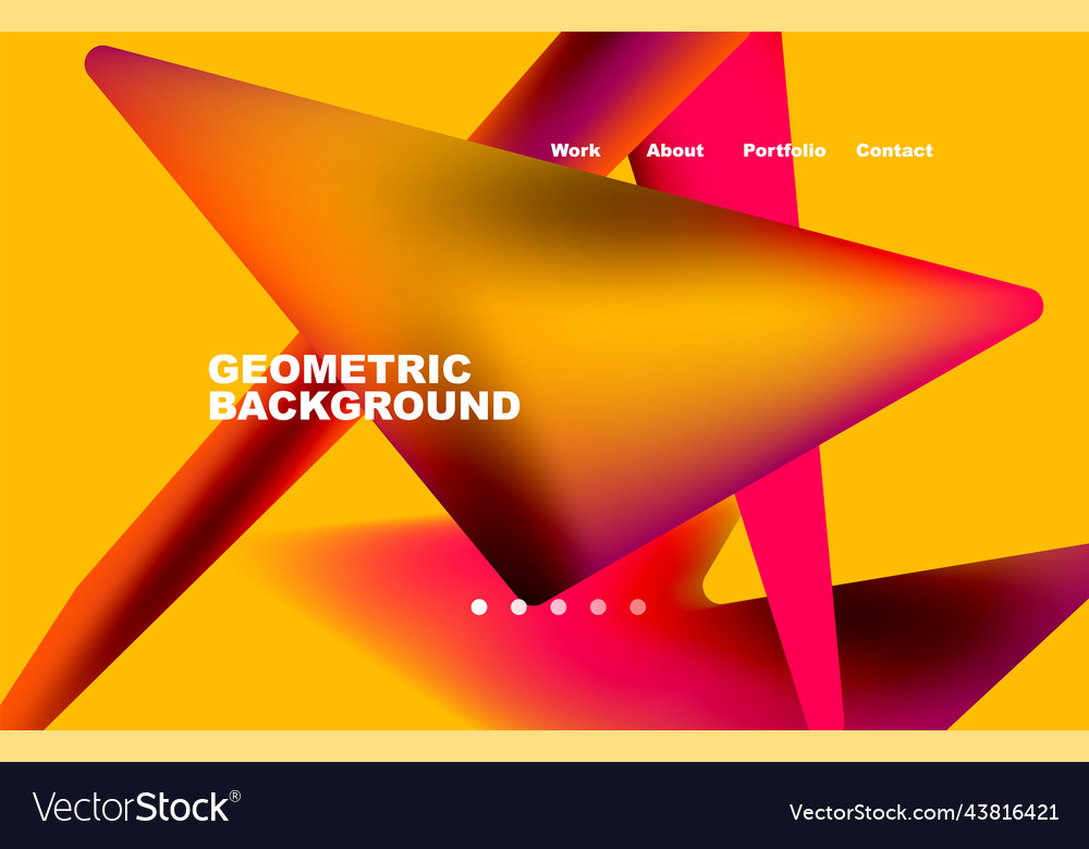 Shards shape composition abstract background web