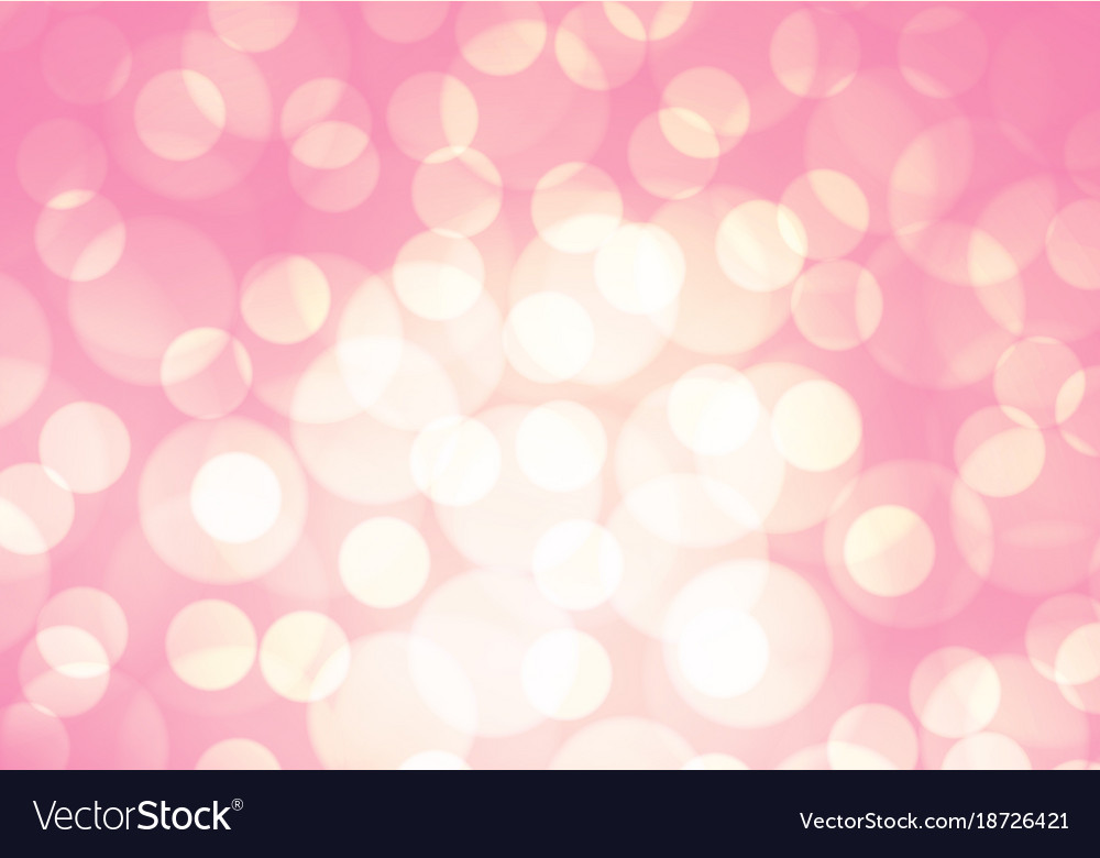 Soft Pink Bokeh Light Background