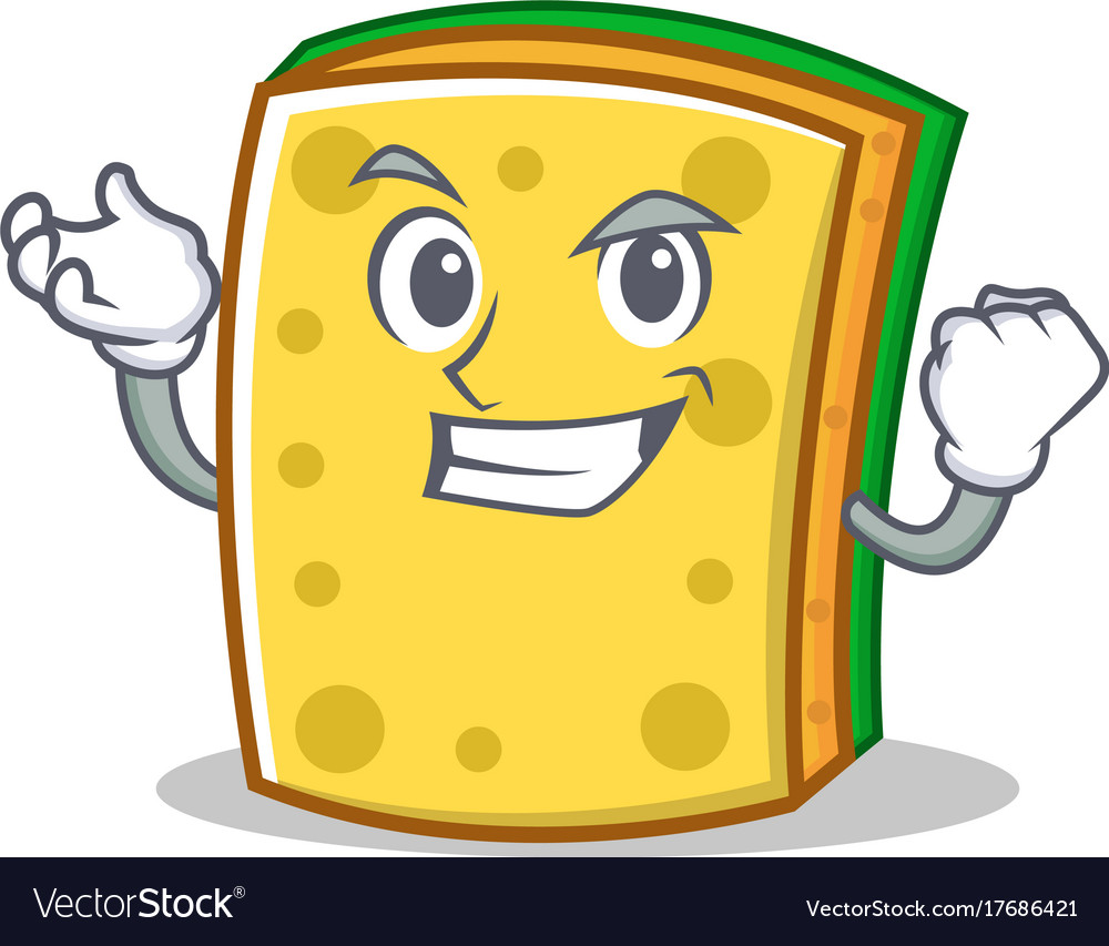 Successful sponge cartoon character funny