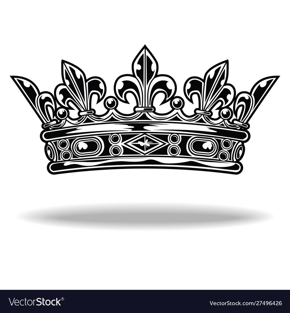 King and queen Royalty Free Vector Image - VectorStock