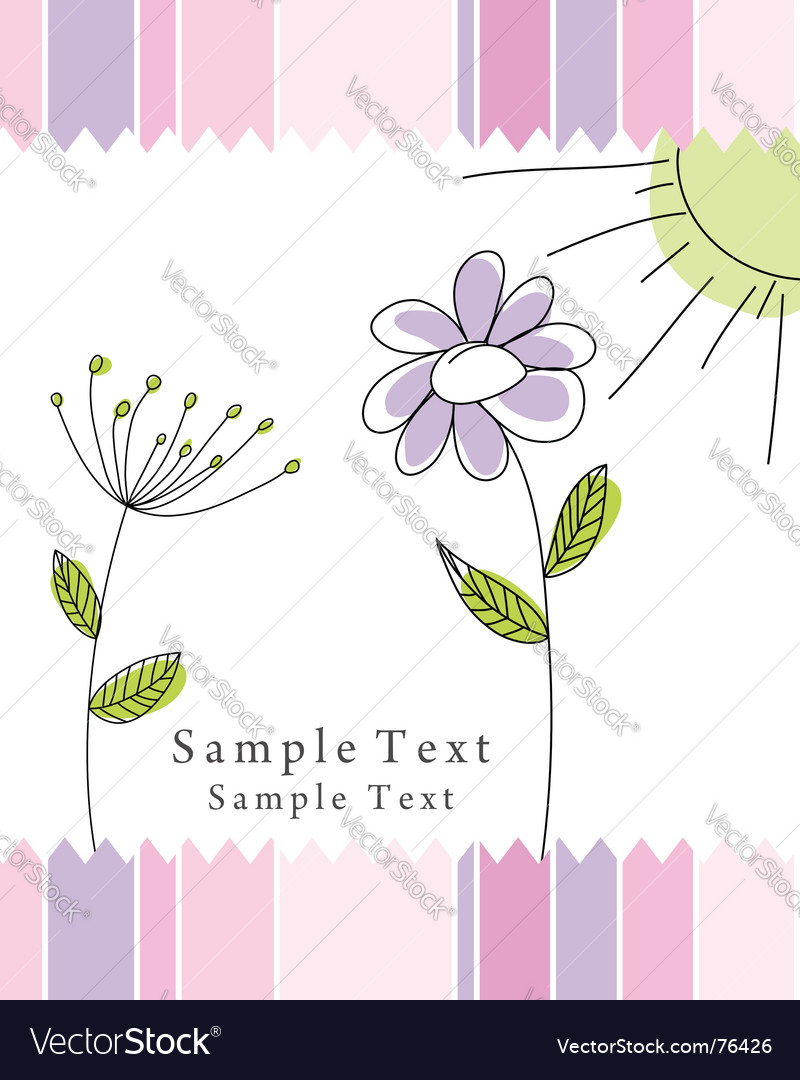 Festive Card Royalty Free Vector Image - Vectorstock