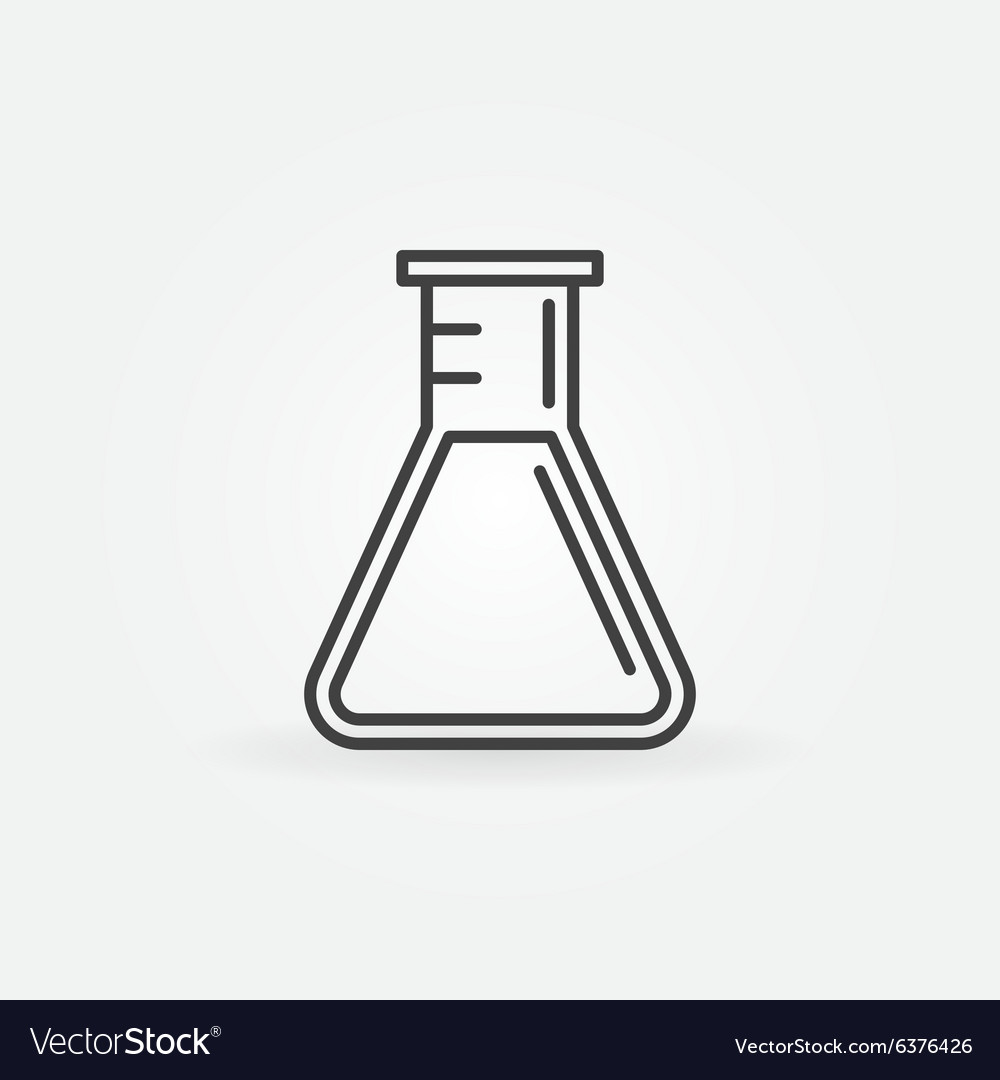Laboratory Conical Flask Icon