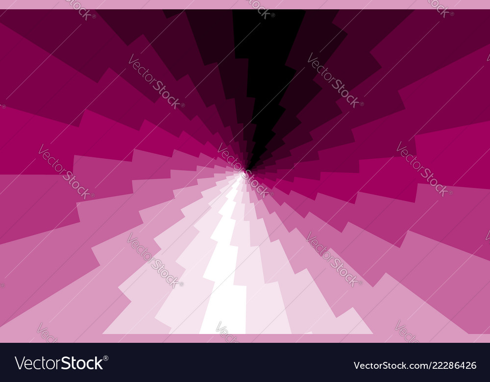 Lightning bolt - abstract geometric pattern vector image Lightning bolt - abstract geometric pattern
