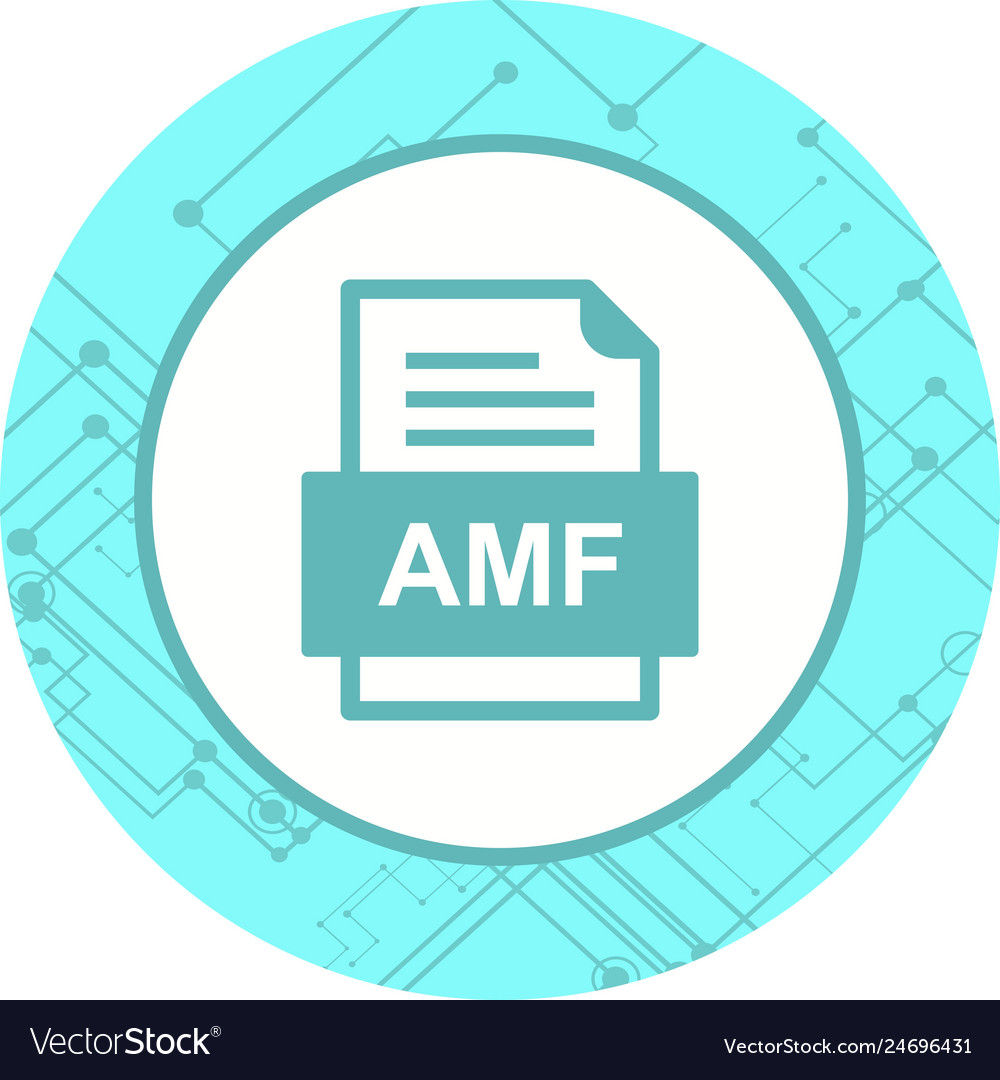 Amf file document icon