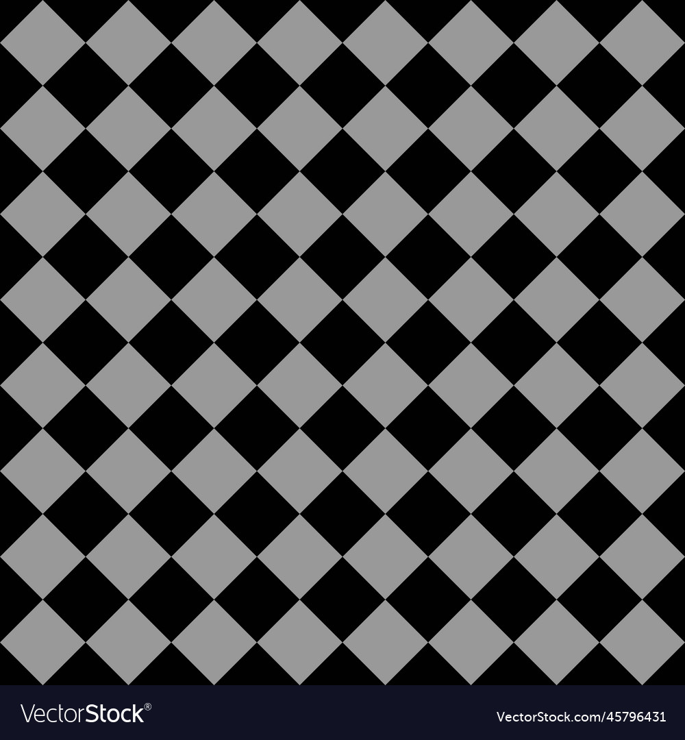 Black gray diagonal checkered and square pattern