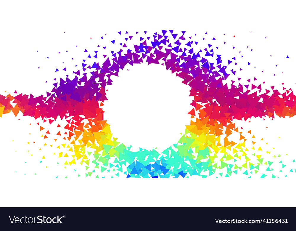 Bright abstract image in a modern style vector image Bright abstract image in a modern style
